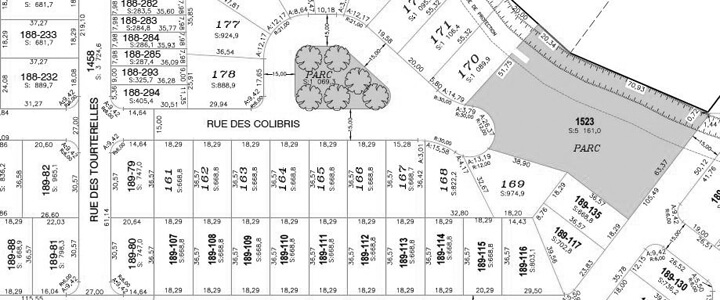 Plan de Lotissement Plan de Lotissement